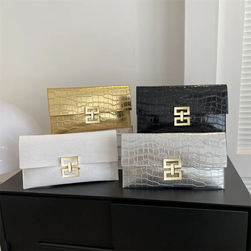 

Casual clutch bag women's new texture niche trend clutch bag new women's fashion simple envelope bag 핸드백