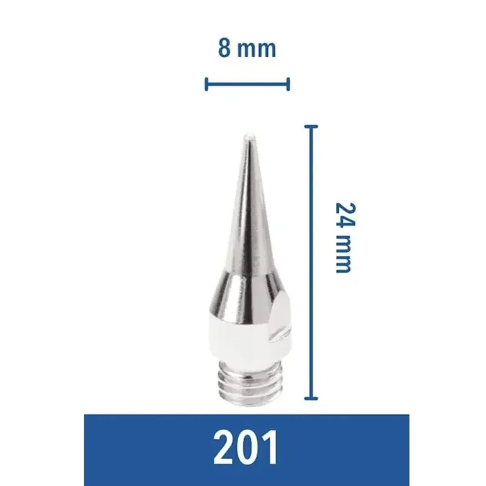 2PCS Dremel 201 Welding Tips Tool Gas Soldering Iron Stamping Head Soldering Torch for Pyrography Soldering Melting Hot Cut