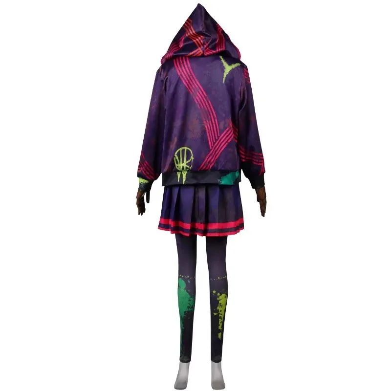 Legion Susie Cosplay Costumes Hoodie Game Role Play UniforFemale Halloween Carnival Party Outfit eo]5