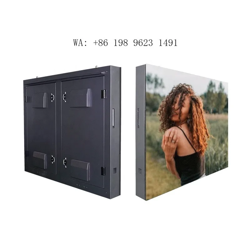 7680Hz High Brightness Outdoor Digital Signage Custom LED Screen Waterproof Fixed Panel for Commercial Advertising Display