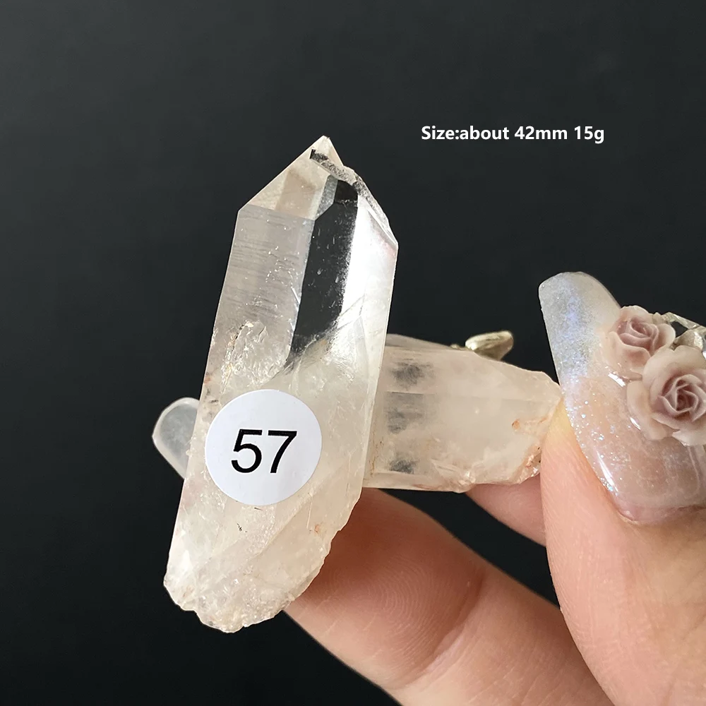 Natural Clear Quartz Cluster Rough Mineral Specimen Raw Crystal Point Cluster Home Table Decor Collectible Stone