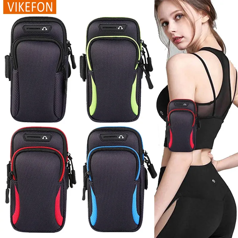 Universal Armband Sport Phone Case For Running Arm Phone Holder Sports Mobile Bag Hand for iPhone Xiaomi Huawei Under 7.5\