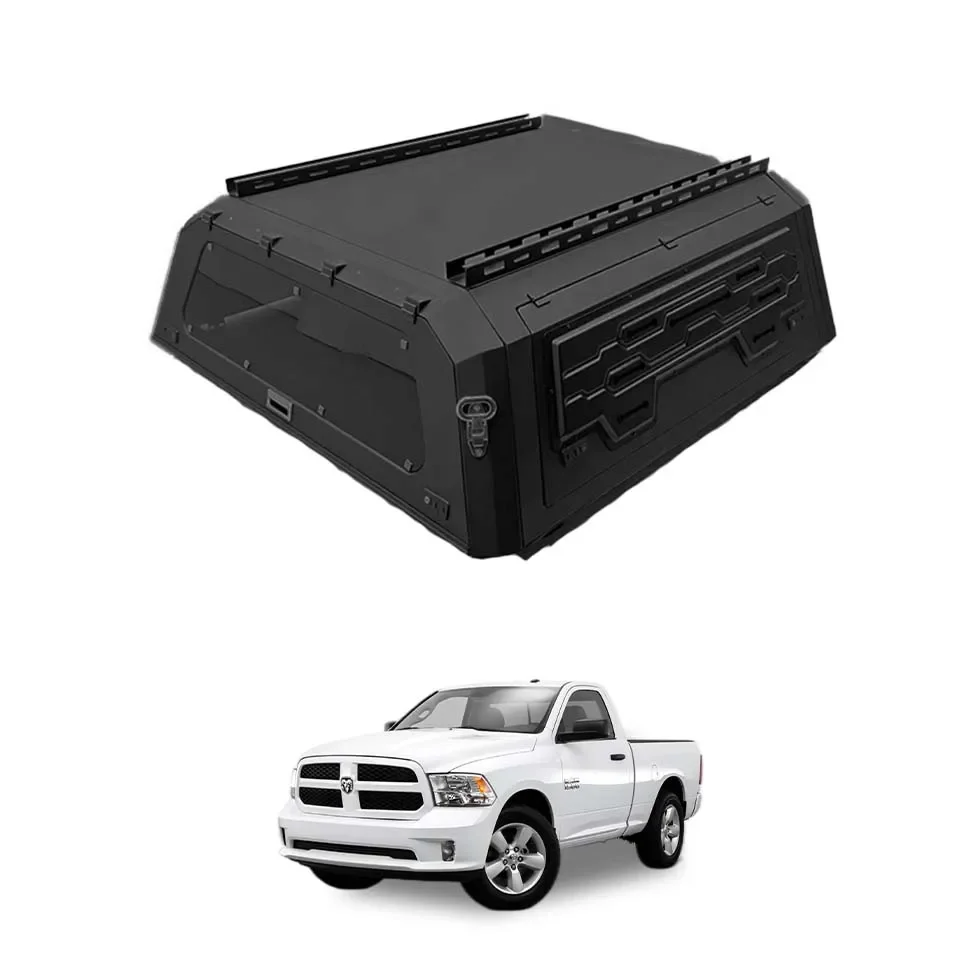 Light weight Aluminum Pickup Truck customized Hardtop Topper hardtop canopy for Ram 1500 waterproof anti-rusted canopy