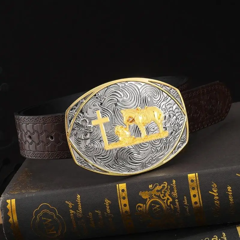 39BD Modern Arabesque Belt Buckle for Contemporary Fashion in Strong Alloys