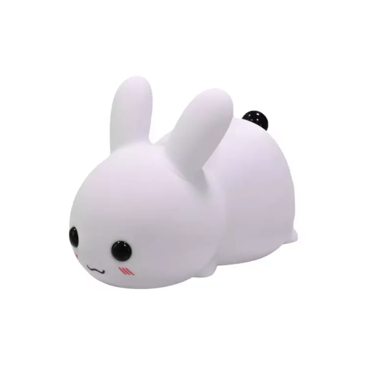 2022 Crazy Hot Silicone Intelligent Motion Sensor USB Rabbit Mood Light decoration led night light for baby kids night lamp