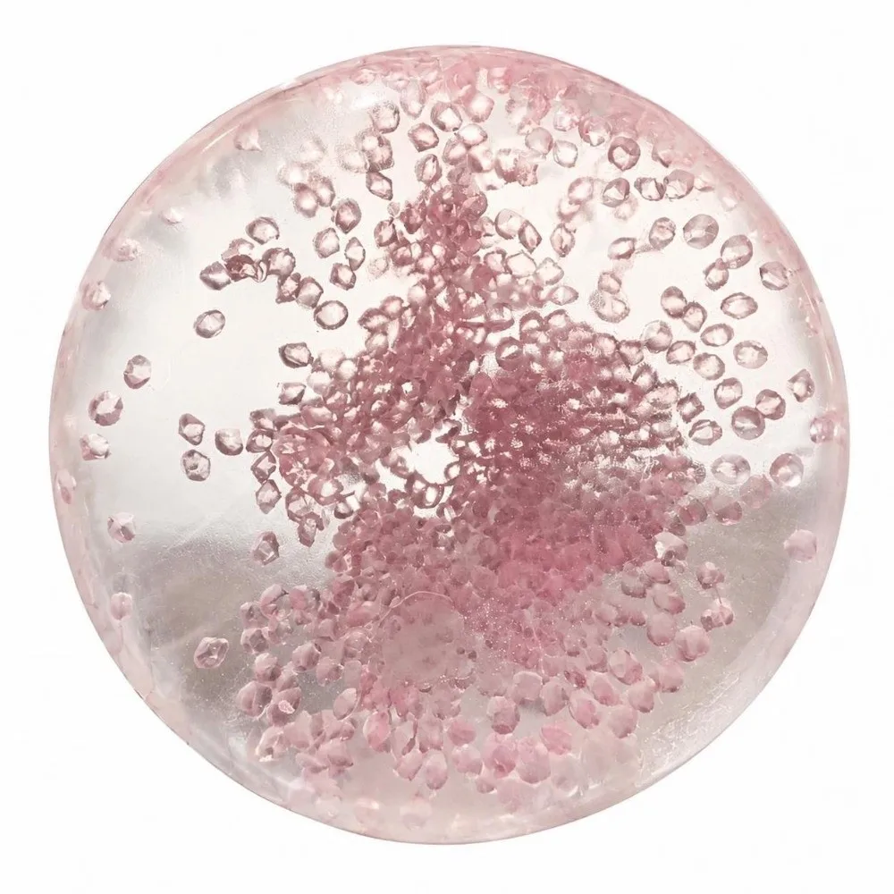 Soft Round Stress Ball Ultra-transparent Stress Relief Pearl Transparent Petrolatum Handmade Ball Shapeable