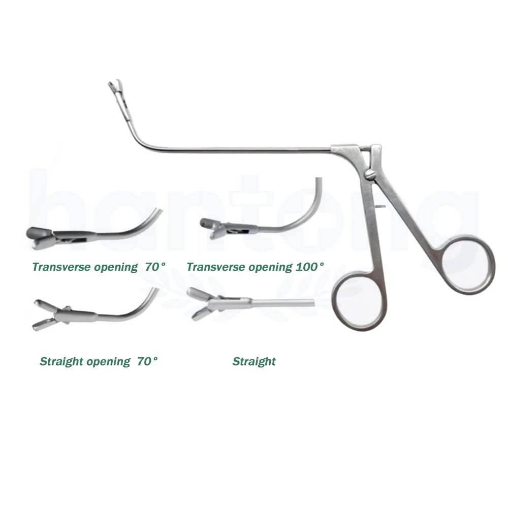 Nasal Surgical Instruments,  Sinus Forceps, Maxillary Sinus Grasping Forceps  Upward and Downward Curved Nasal Polyp Forceps