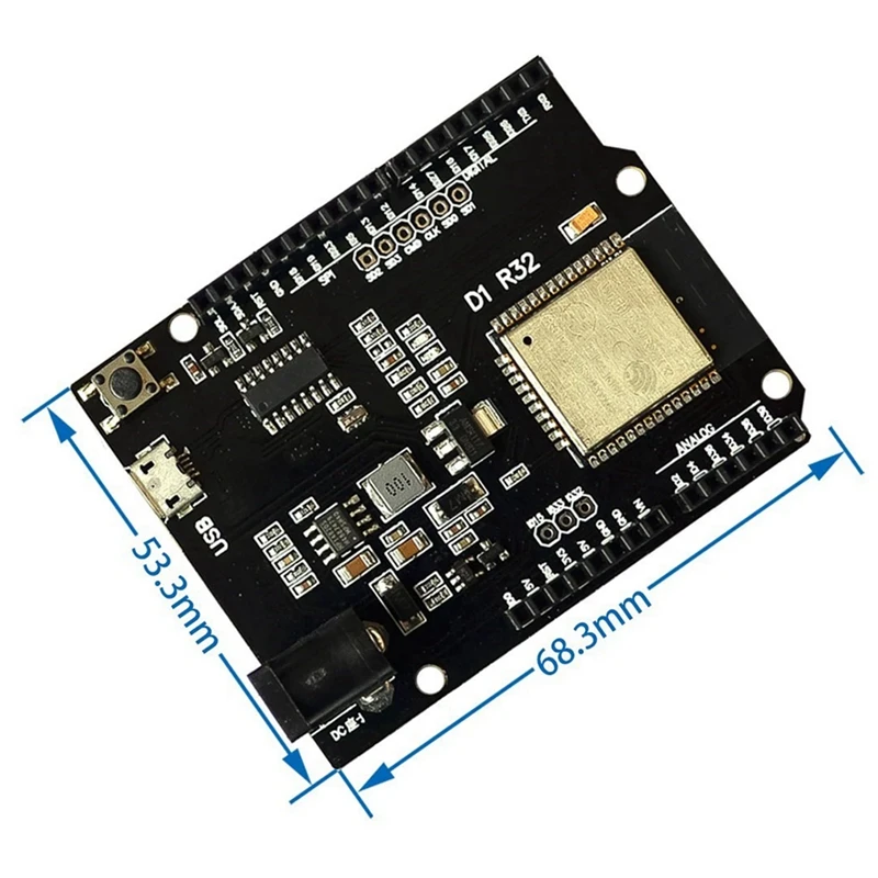 ESP32 Wifi Bluetooth 4MB Flash como se muestra PCB para Uno D1 R32 módulo inalámbrico práctico, 1 pieza