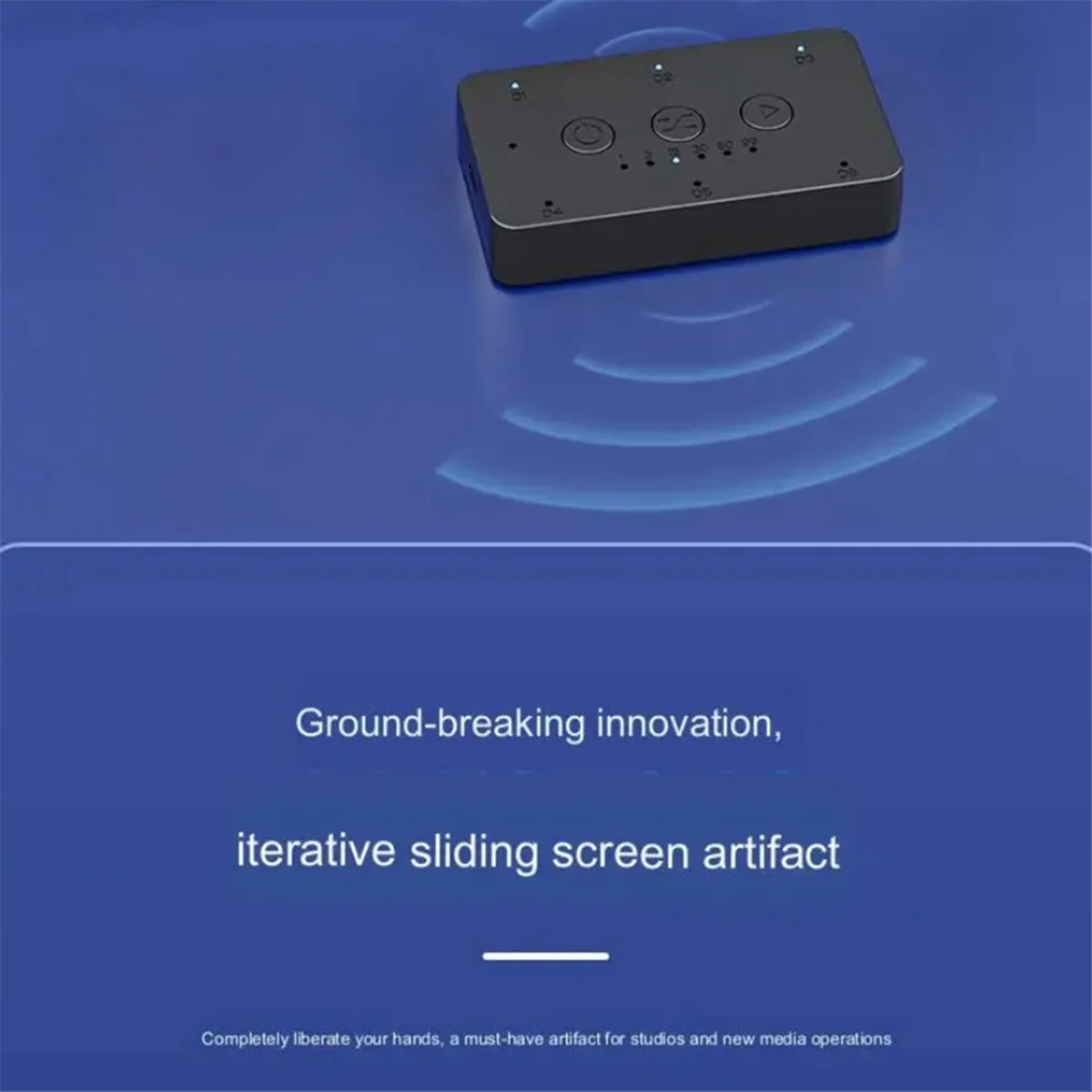 ARY-fワイヤレススクリーンスライダー、スマート自動携帯電話スライダー、ビデオデバイス、読書自動クリッカー