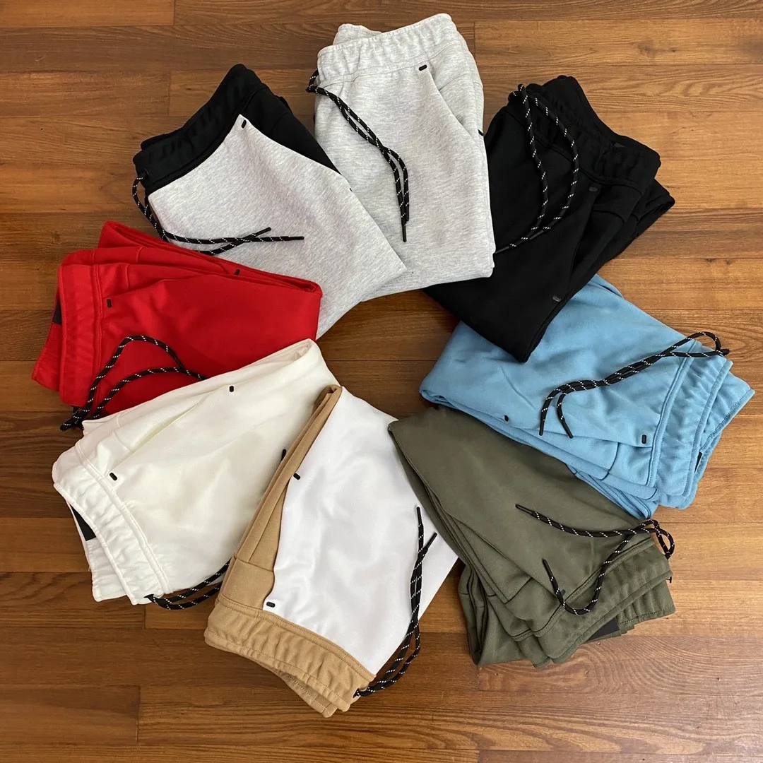Men's Knitted Casual Running Trousers Long Sports Pants Breathable Moisture Wicking Compression Training Pants Spring 2024