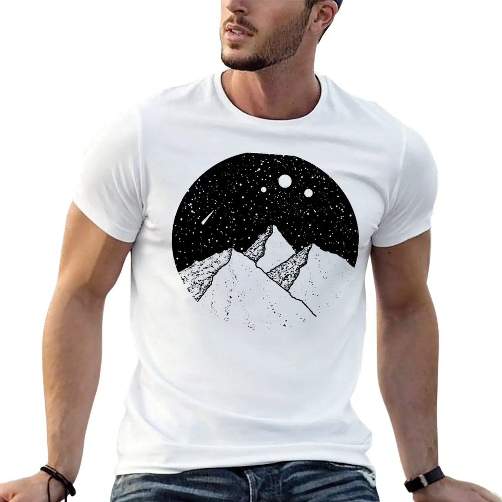 

t t summer Universe for shirts brand T-Shirt shirt man 100% t luxury shirt man men the cotton Porthole cotton to