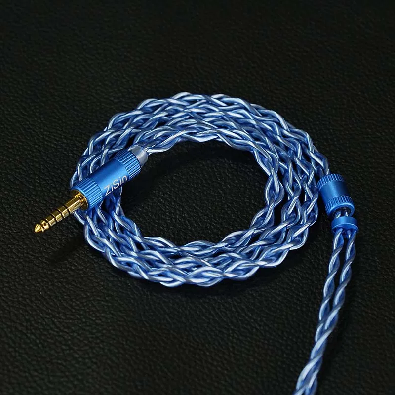 ZiSin-43 4-adriges Litz-HIFI-Kopfhörer-Upgrade-Kabel mit 3,5/2,5/4,4 mm MMCX 0,78 2Pin für MK4 Legacy2 Blessing3 Variationen. – Detail 6