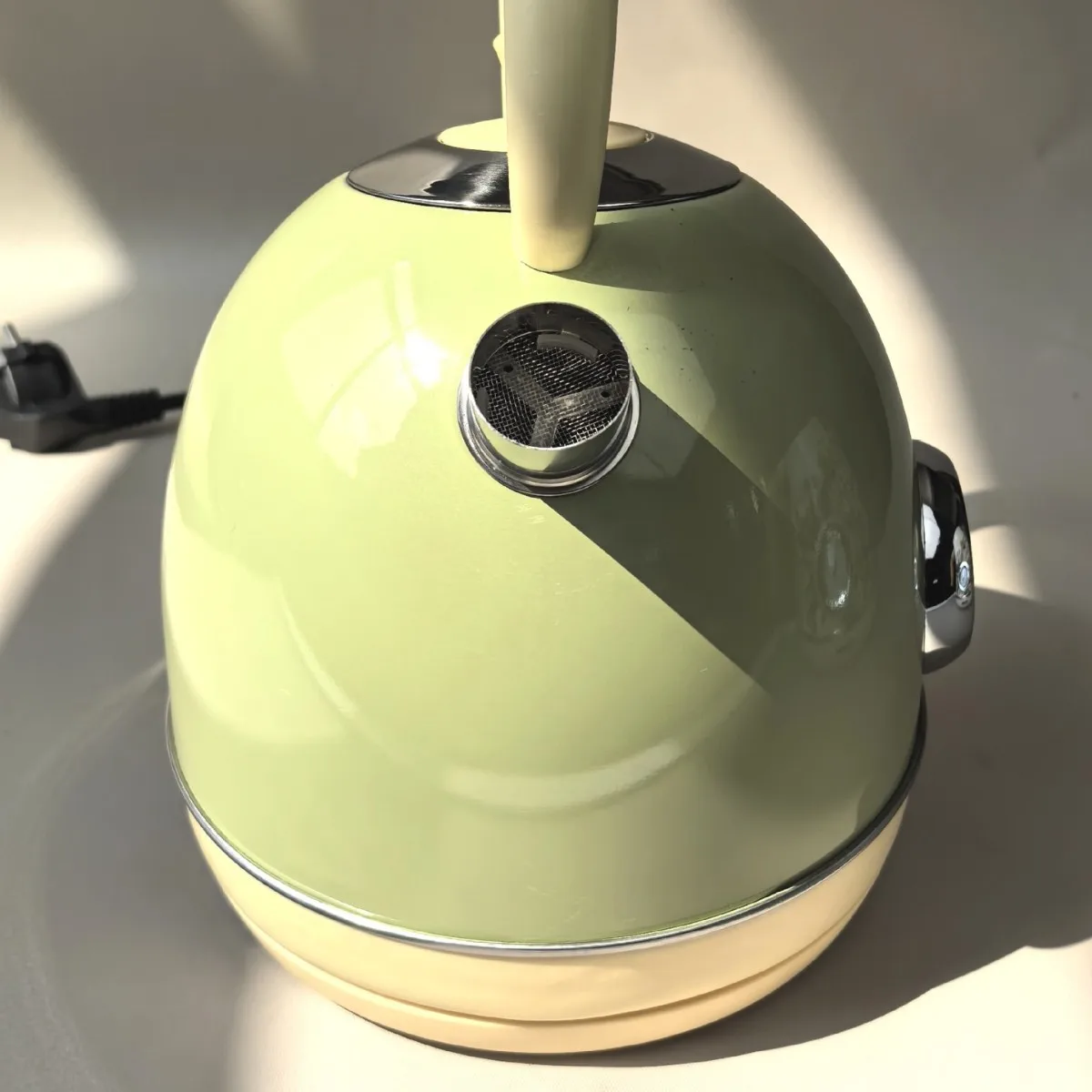 الاتحاد الأوروبي التوصيل/1500 واط غلاية كهربائية الرجعية مع عرض درجة الحرارة ، طبقة واحدة 304 الفولاذ المقاوم للصدأ غلاية الماء الساخن أواني شاي القهوة #3