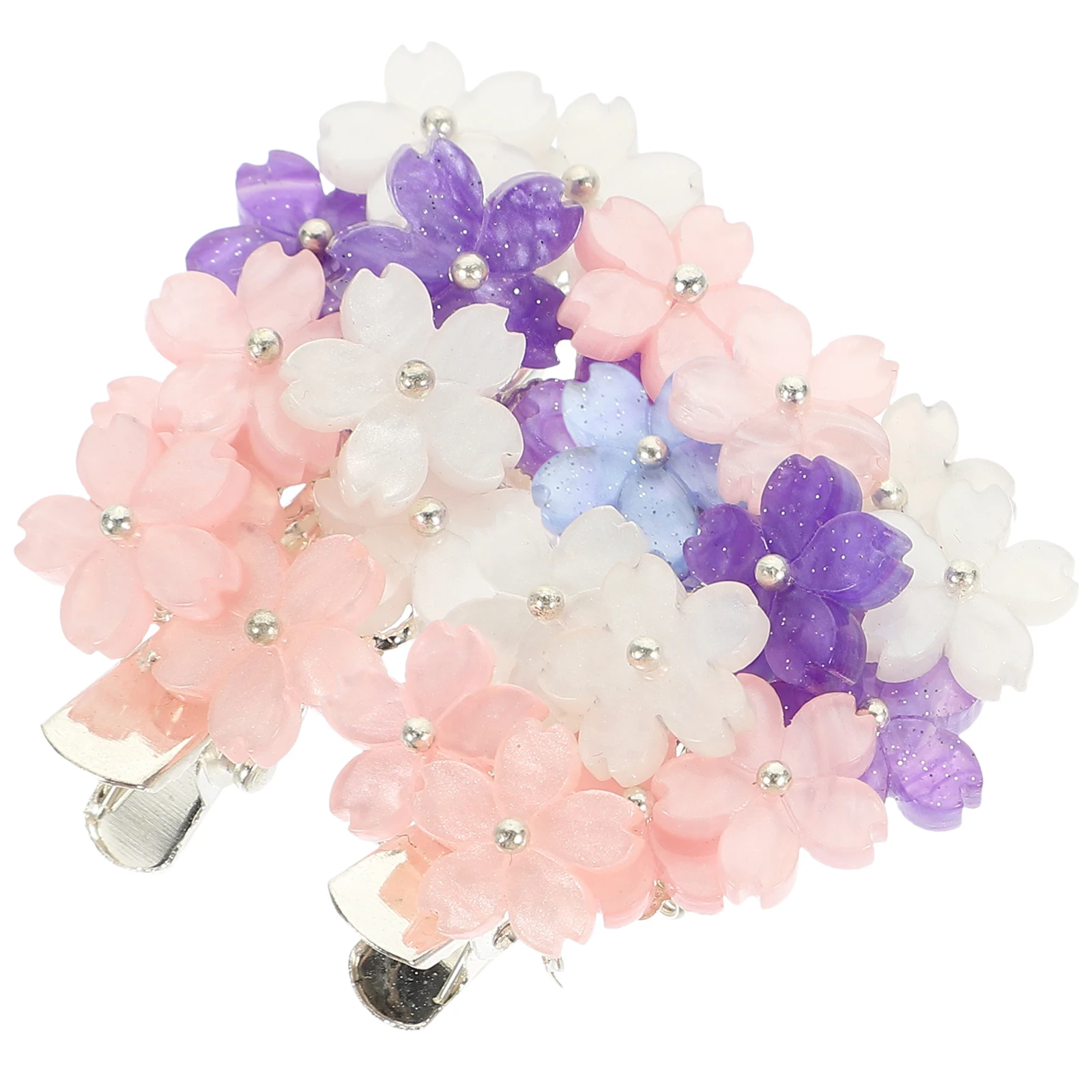 

Заколка для волос с цветком, красивый головной убор для женщин и девочек, легкие металлические декоративные аксессуары из смолы для путешествий, отдыха, пляжа