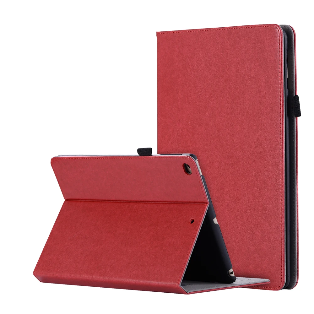 For Apple iPad Air 1/ 2 9.7 Magnetic Shell Hard Cover Leather Stand Conque Tablet Pouch For iPad A1566 A1567 Tablets Accessories