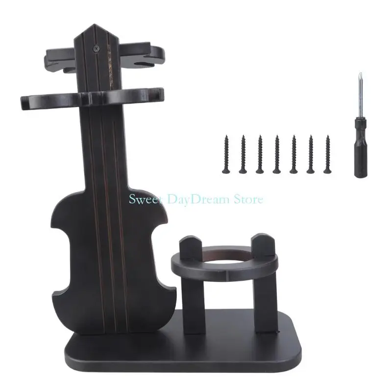

Y88C Musical Instrument Glass Holders Natural Saves Countertops Space