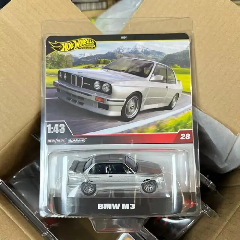 Neue Hot Wheels Premium 2025, Druckgussautos im Maßstab 1:43 Bmw M3 Toyota Ford Gtd Lamborghini, Sammlerstück, Druckguss-Fahrzeugmodell, Legierung