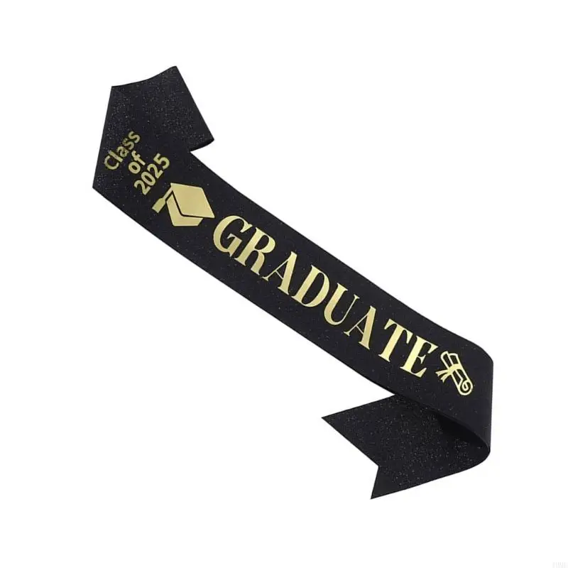 49MC SAMIN SATINS Graduation Rame Sash College Happy Graduation Rame Pasek na uroczystości akademickie
