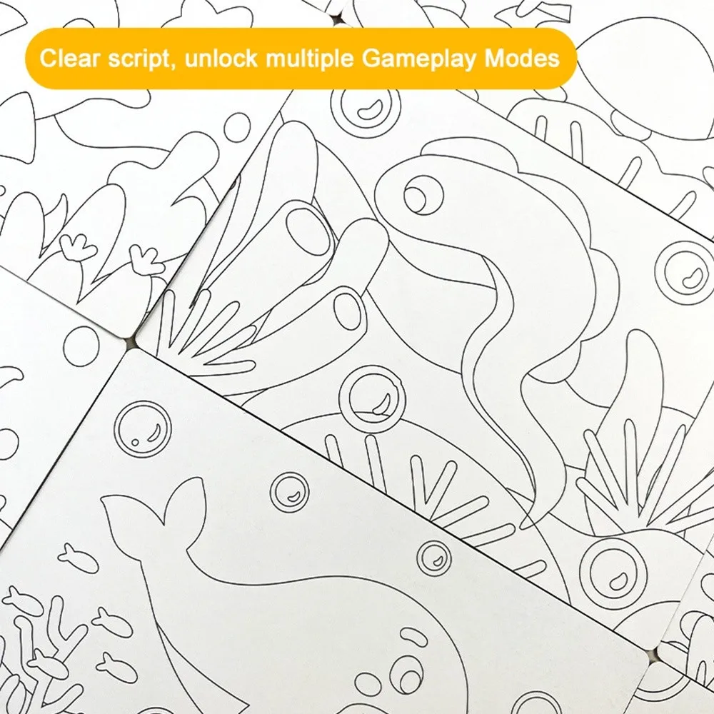 Nouveau bricolage sable dessin ensemble Art photos artisanat apprentissage sable Art photos enfants éducation enfants coloriage jouet