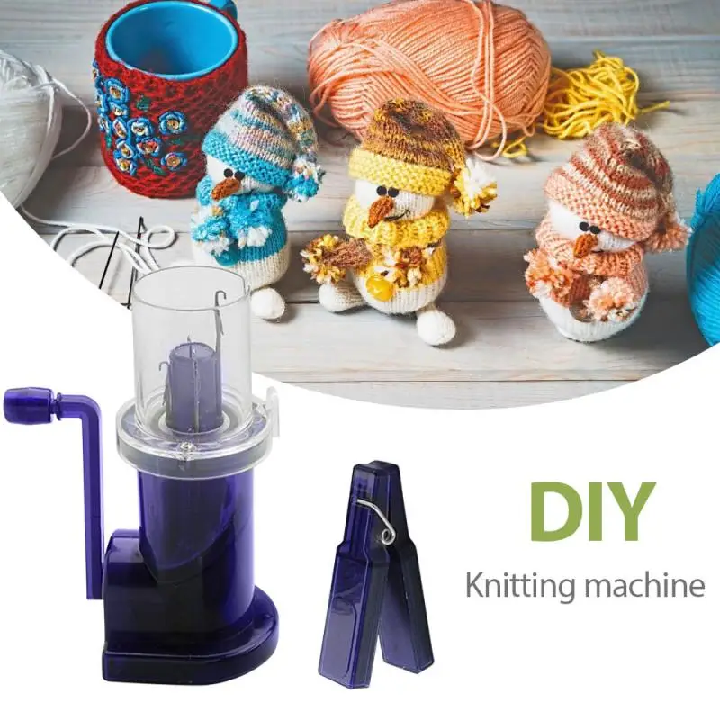 Knitting Machine Handheld Easy-to-use Versatile Convenient Creative Crafting Enthusiasts Unique Knitting Patterns Fashion Diy