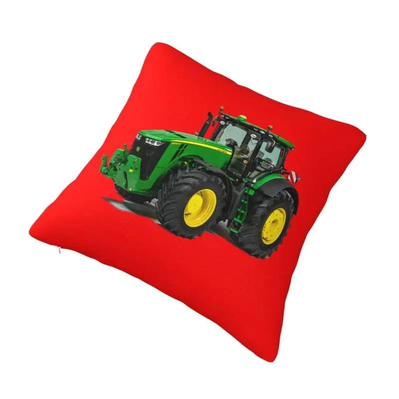 Custom Tractor Pillow Case Cushions Cover for Sofa Square Pillowcase