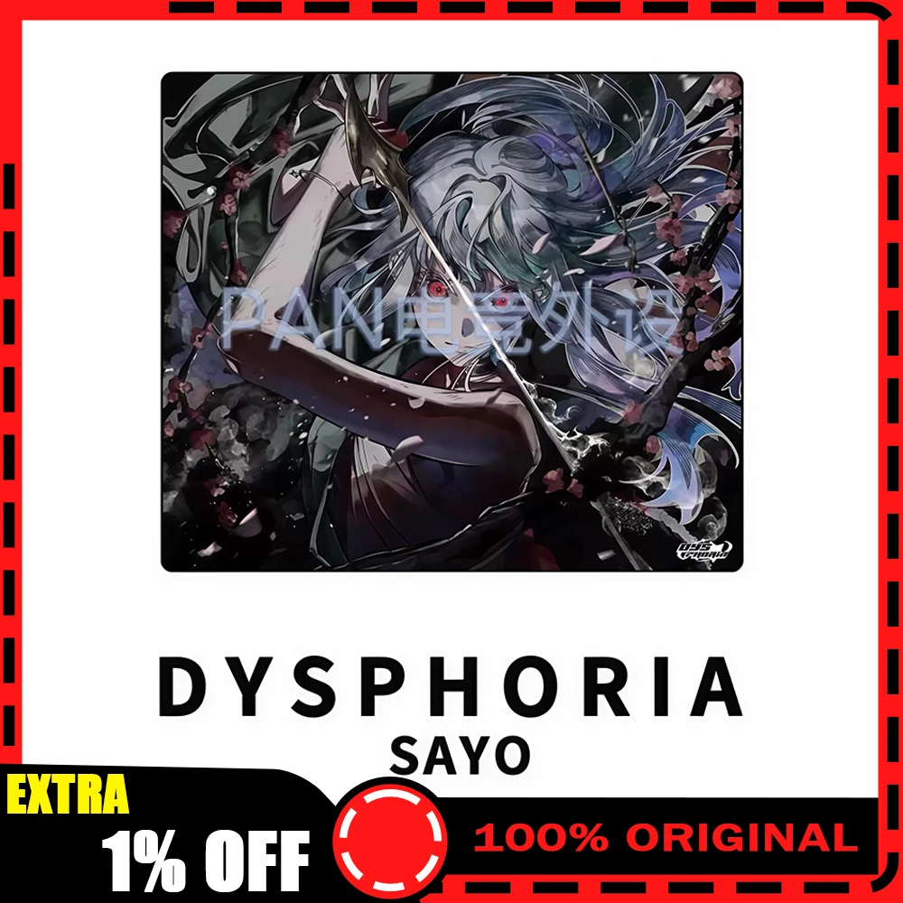 

Коврик для мыши PAN Esports SAYO Glass, гладкий и скоростной, аналог Dysphoria SAYO для TTK, APEX, Valorant, CSGO, для ПК-геймеров