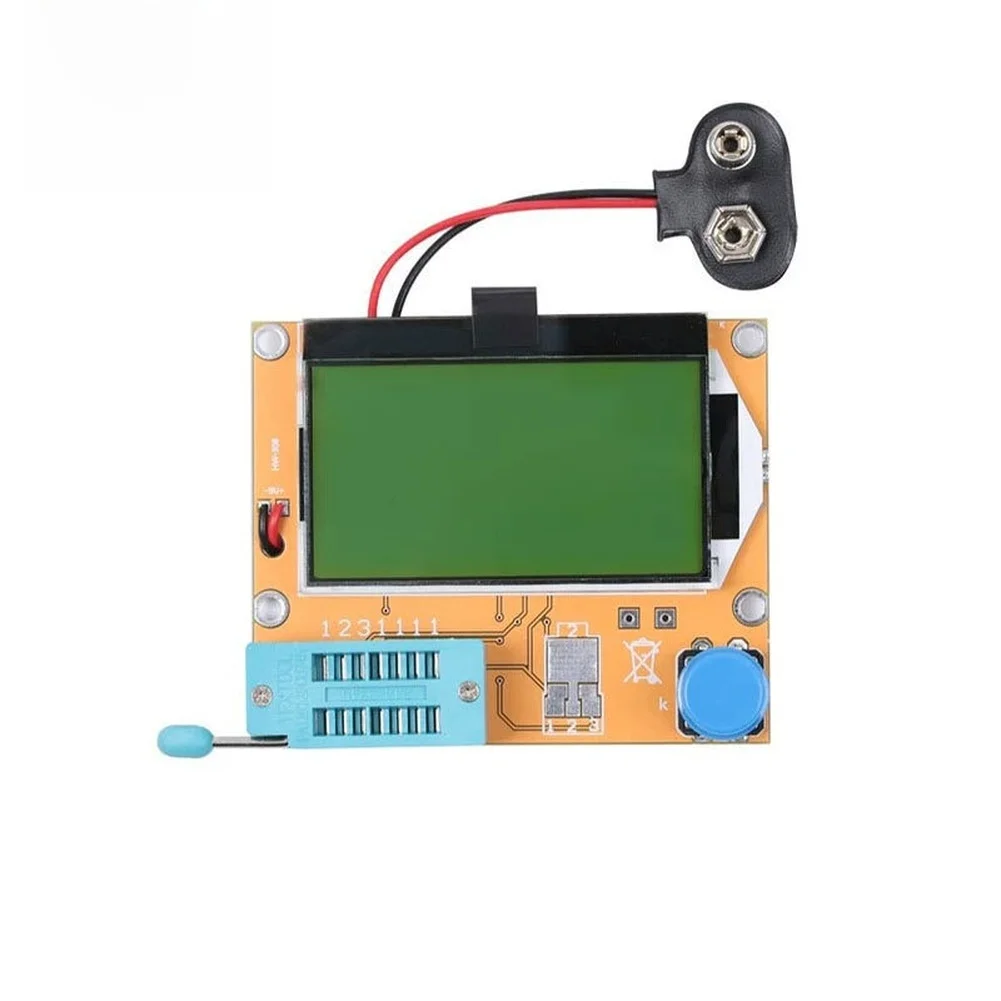 For LCR T4 Style Transistor Tester for Testing NPN PNP MOSFET Diode Thyristor Triode Resistor Capacitor on 128x64 LCD