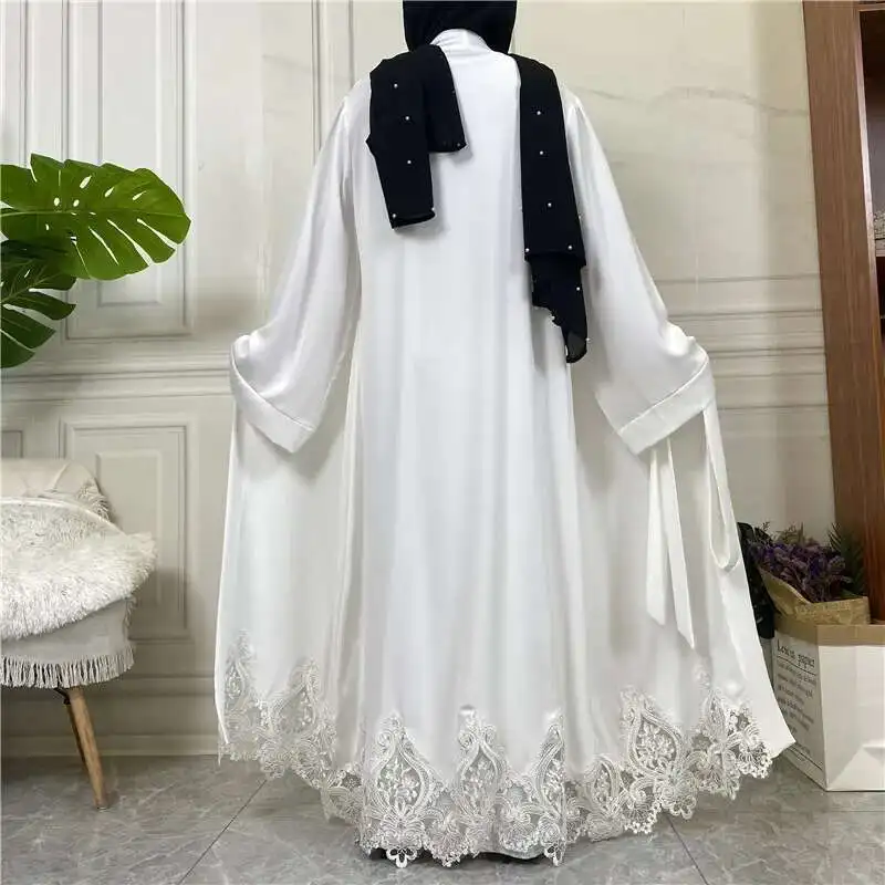 

Fashion Embroidered Gown Türkiye Casual Cardigan Long Dress 1947 Muslim Long Dress Robe Abaya Ramadan Dubai Luxury Islam Elegant