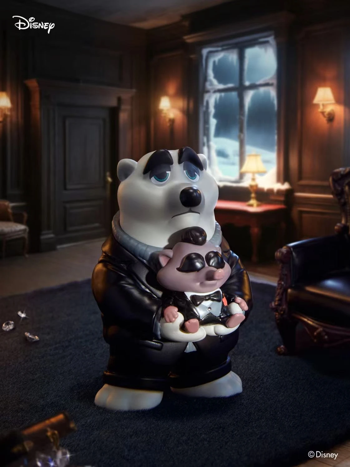 Disney Zootopia Transport Series Sammlerfigur Mystery Blind Box – Überraschungsspielzeug mit zufälligem Charakter für Kinder und Erwachsene