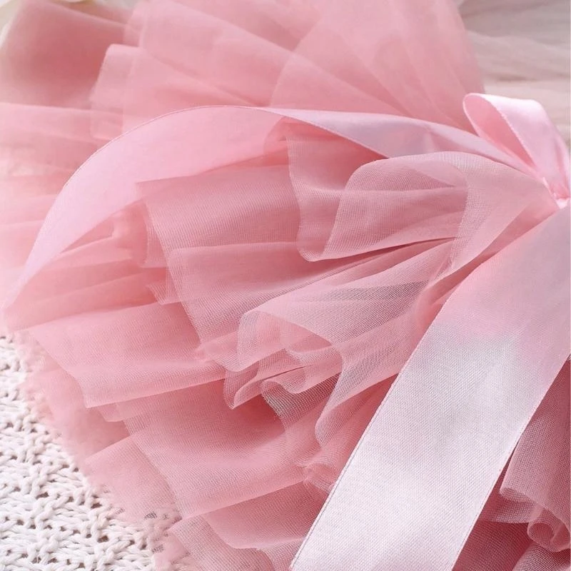 Infant Tulle Skirt Hairband 0-3Month Baby Photography Props Newborns Shower Suit 425F