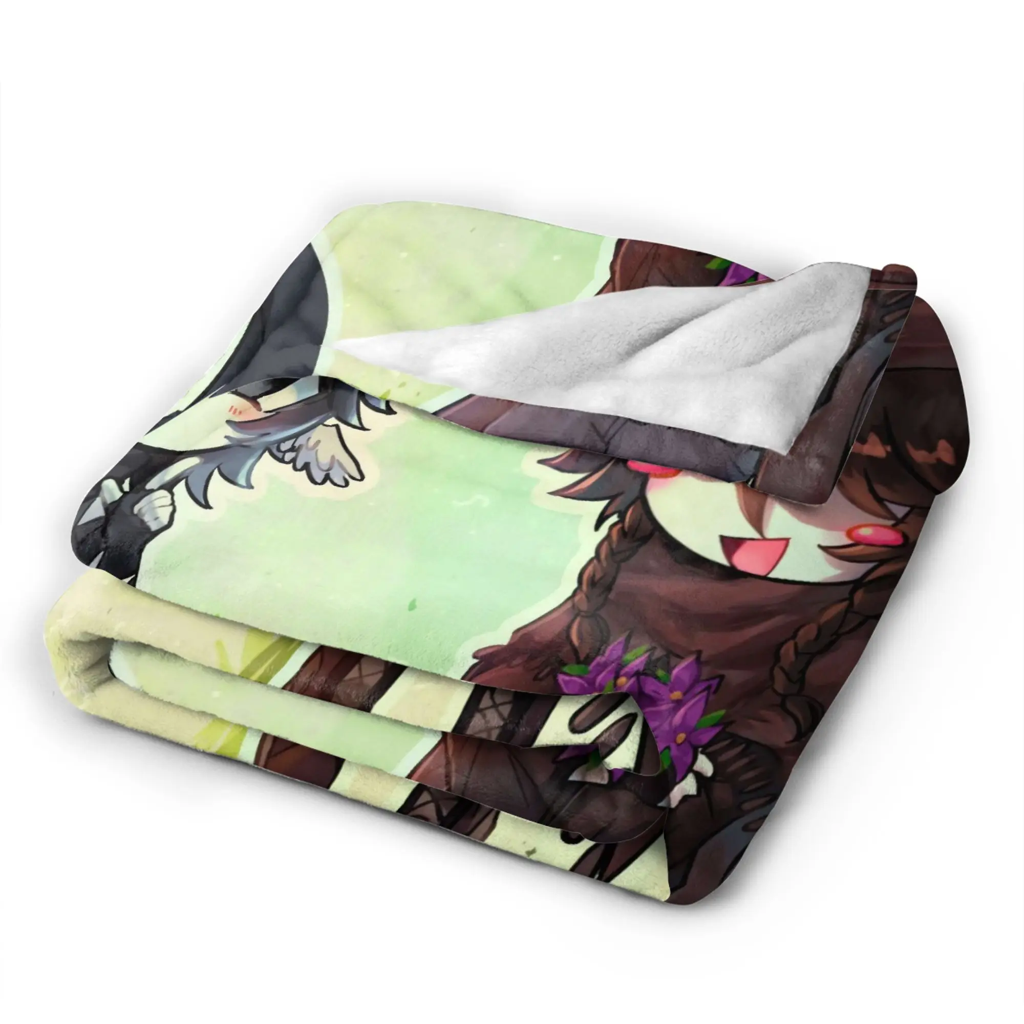 سوبر بطانية دافئة الفتيات الفتيان التخييم البراقة وقتين Azure رمي بطانية الفانيلا المفرش للمنزل ديكور أريكة غطاء سرير #3