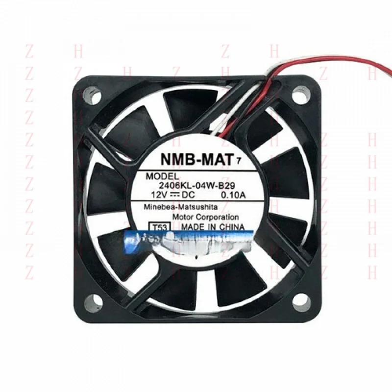 

XXZ FOR NMB-MAT 3-wire 2406KL-04W-B29 6015 12V 0.10A Equipment Cooling Fan