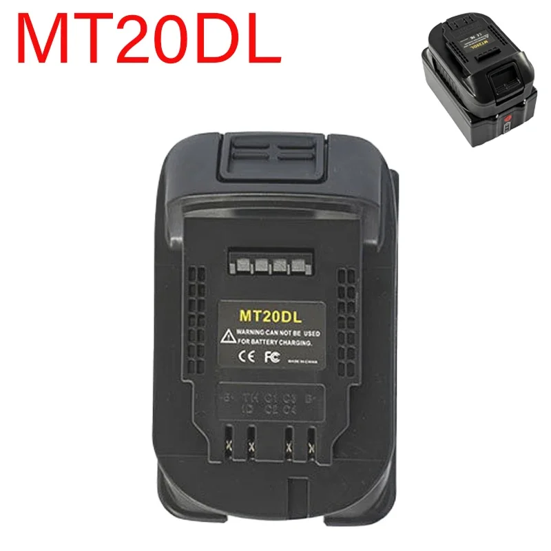 

For Dewalt Tools MT20DL Battery Converter for Converting Makita Batteries To Dewalt Bl1830 Bl1860 Bl1815 Lithium-Ion Batteries