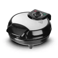 Electric Egg Roll Machine Waffle Cone Maker Ice-cone Maker, Homemade Ice Cream Cone Baking Iron Machine 1200W Non-stick Coating