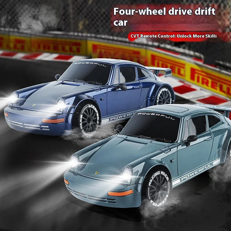 

Новый продукт 1/20 Kf27rc с полным приводом, автомобиль с дистанционным управлением, высокоскоростной дрейф-хвост, трясущий трюк, гоночный автомобиль с подсветкой, игрушка для мальчика