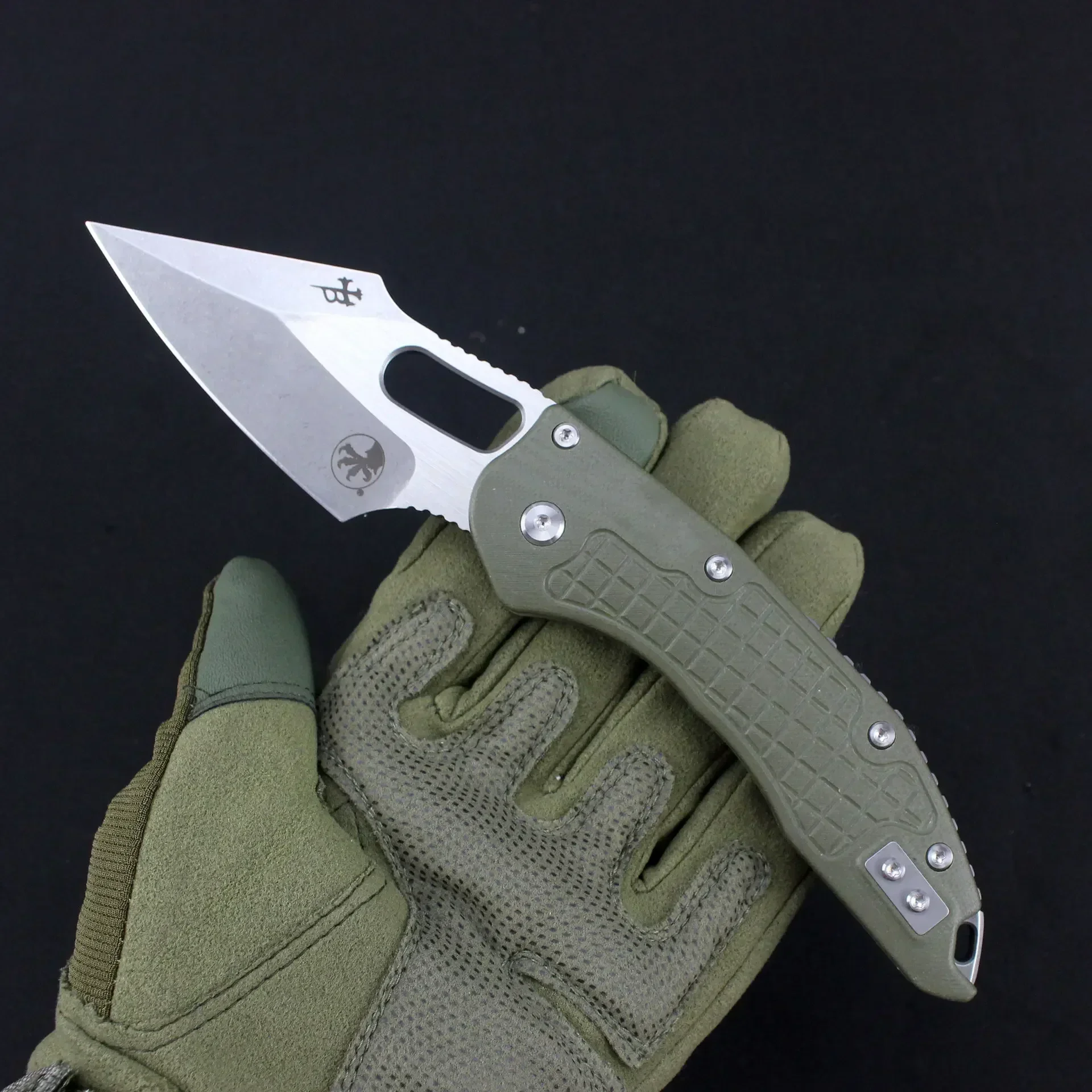 Microtech Stitch-Ramlok Zakmes Outdoor Camping Outdoor Zakmes