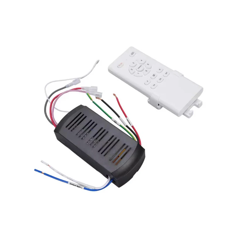 Kit de Control Remoto para Ventilador de Techo de 6 Velocidades, 50W, Universal, Fácil Instalación, para Ventilador de Techo, Velocidad del Viento Ajustable