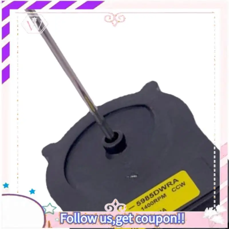 Durable Cooling Fan Motor For  Refrigerator DL-5985DWRA DV12V 1400RPM Fridge Radiator Freezer Parts