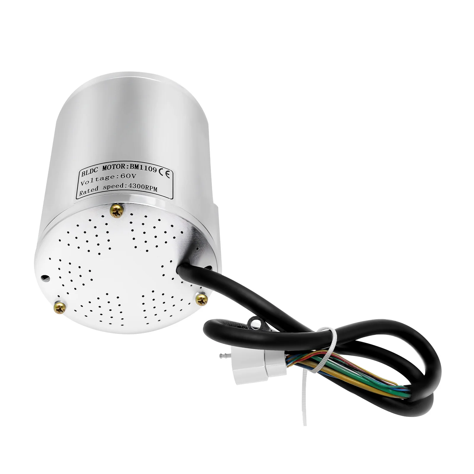 Brushless Motor for Scooters, 3-Speed Controller, Aluminum Housing, Low Noise, Long-lasting Performance