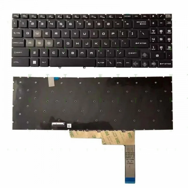 

Клавиатура для ноутбука BB MSI Raider GE78 HX 13 В MS-17S1 GP68 GE68 US Intl RGB с подсветкой