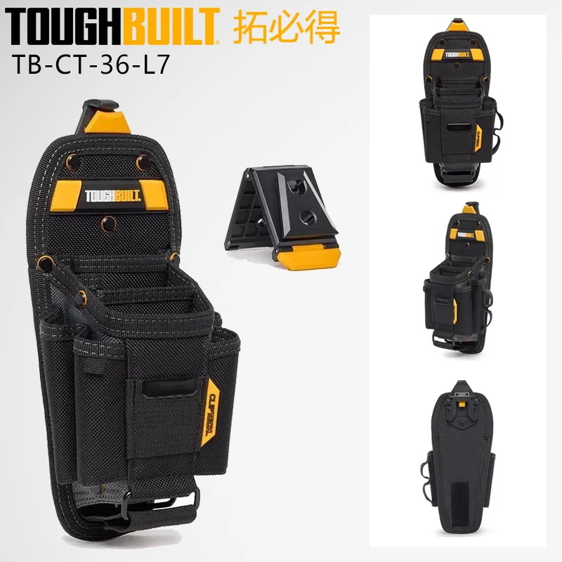 toughbuilt-tb-ct-36-l7-7ポケット大型技術者用ツールポーチ、cliptechクイックリリースヘビーデューティーツールベルトバッグ