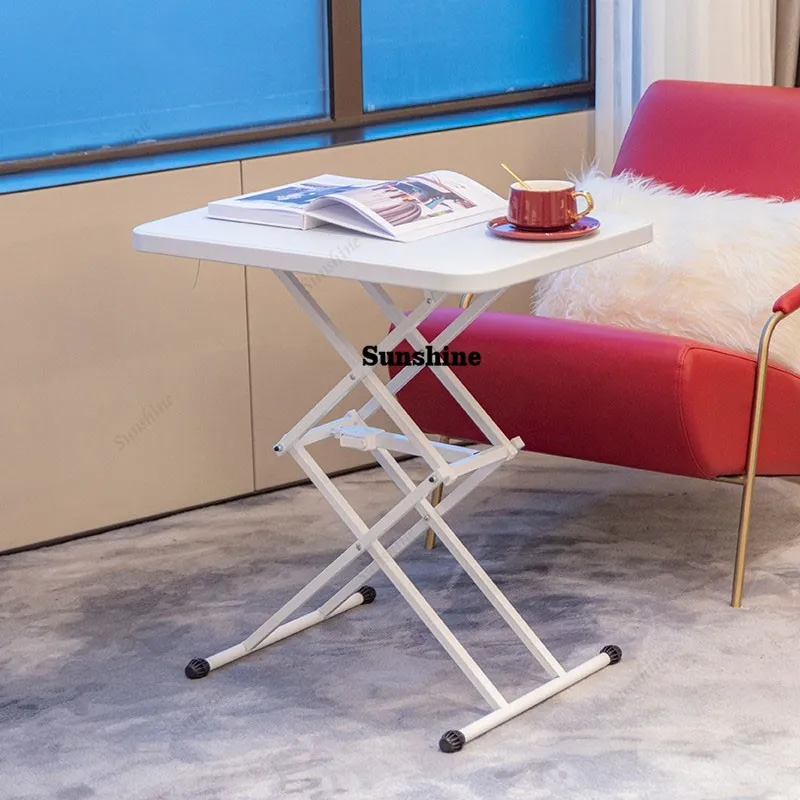Folding Computer Desk Bedside Table  Portable Plastic Desk Home Writing Table
