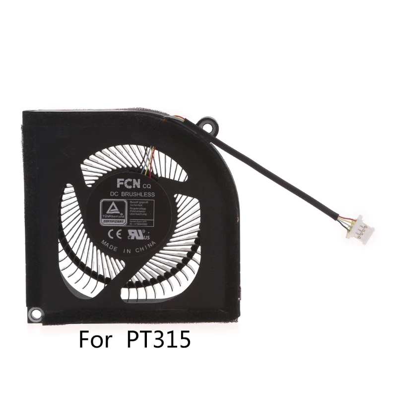 1 disipador de calor para ordenador portátil para Acer Predator 300 FNAT PT315 ventilador de refrigeración de CPU 5V