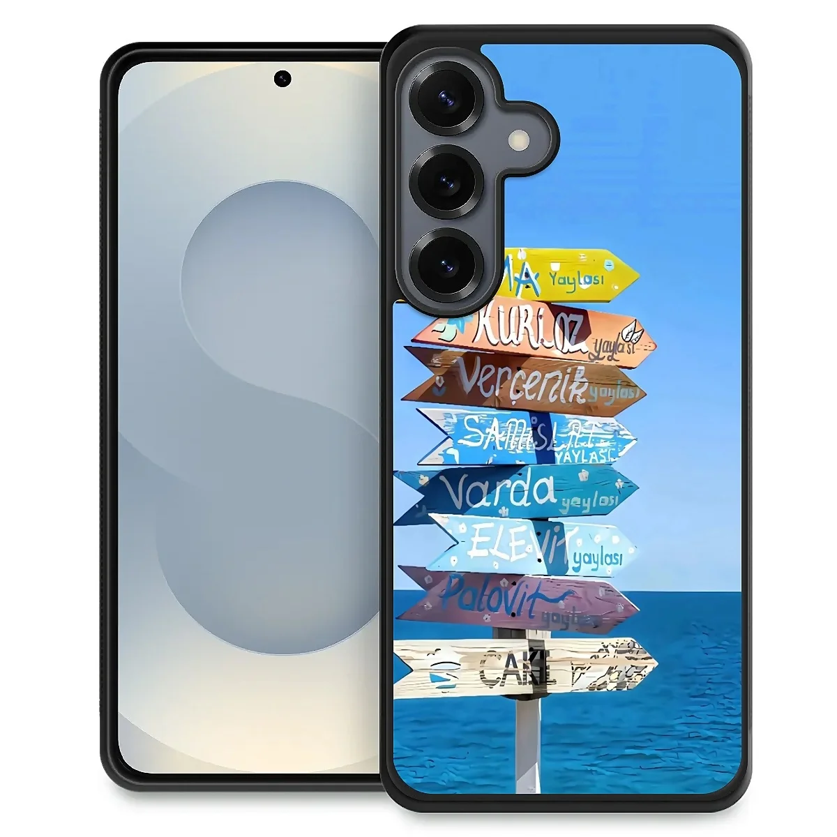 

Signpost themed new phone case for Samsung Galaxy S20FE S21Plus S22 S23+ S24 S25Ultra. Full fall protection