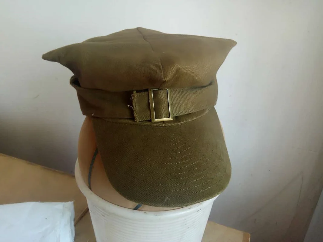Gorra táctica sarga algodón pulido – Copa cuadrada militar