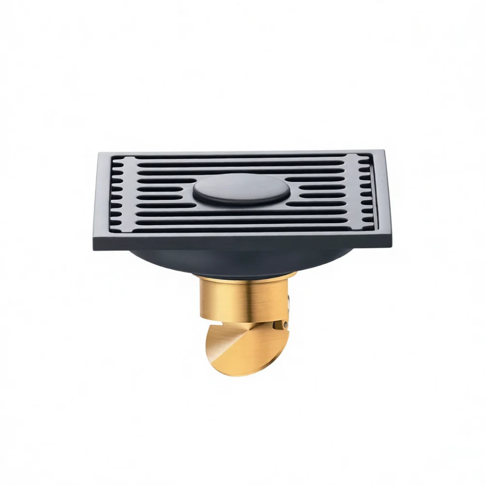 Gun Gray Stainless Steel Sewer Drain Cover Deodorant Anti Insect Bathroom Laundry Room Drainage Grid Filter Stopper