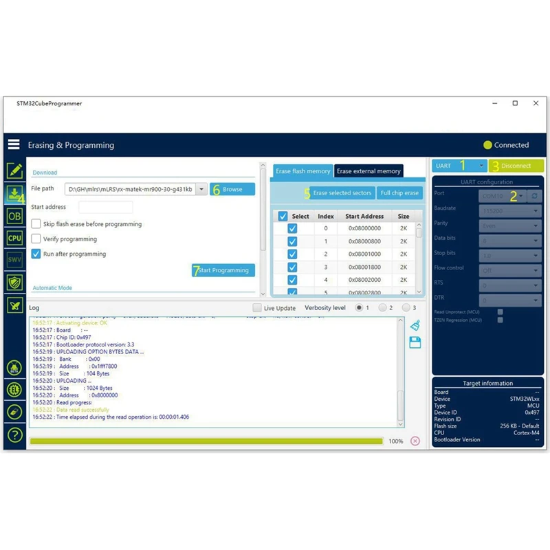 Mavlink 900Mhz Receiver -9Dbm To 22Dbm RF Power With TCXO For Long Range FPV RC Models