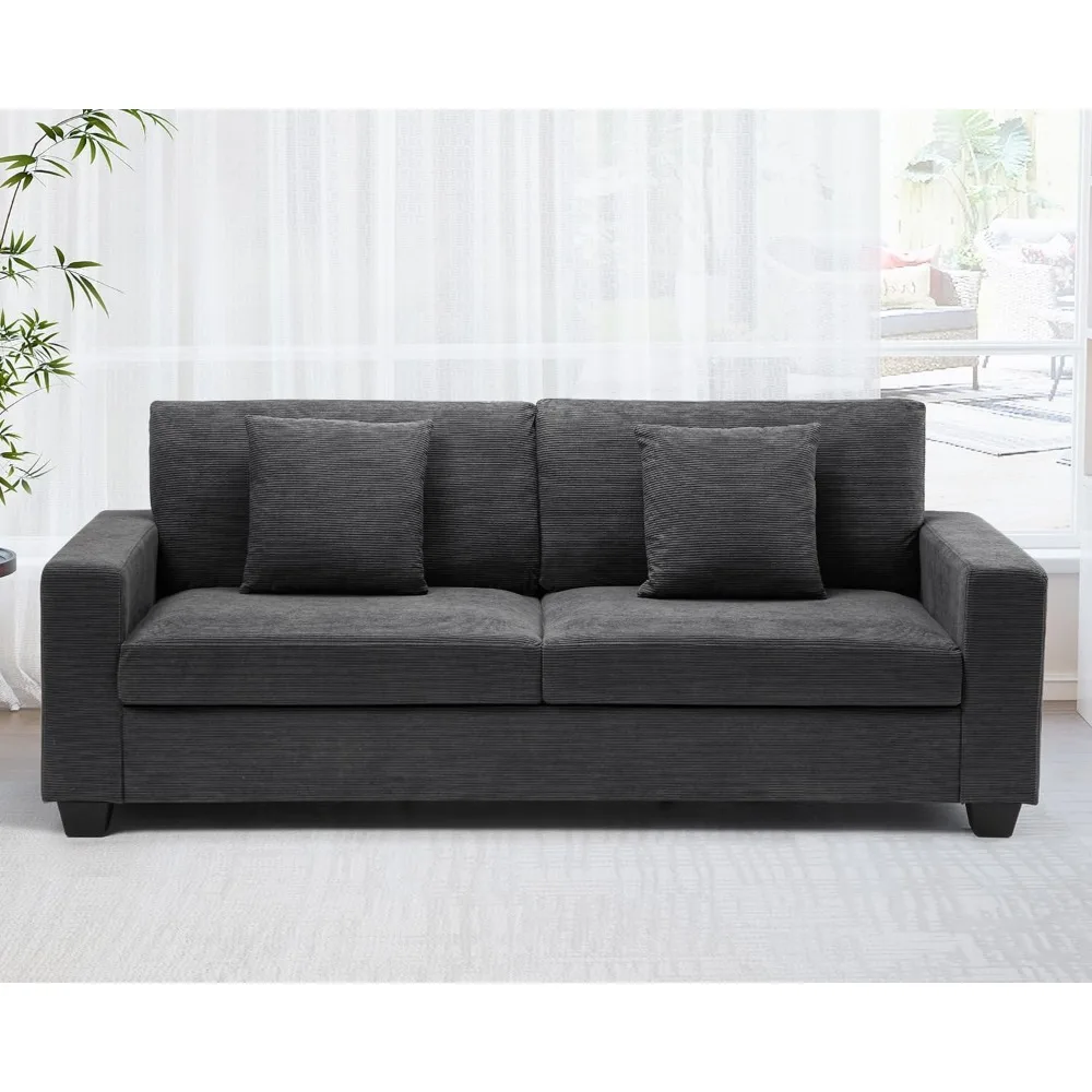 83" Comfy Corduroy … - image