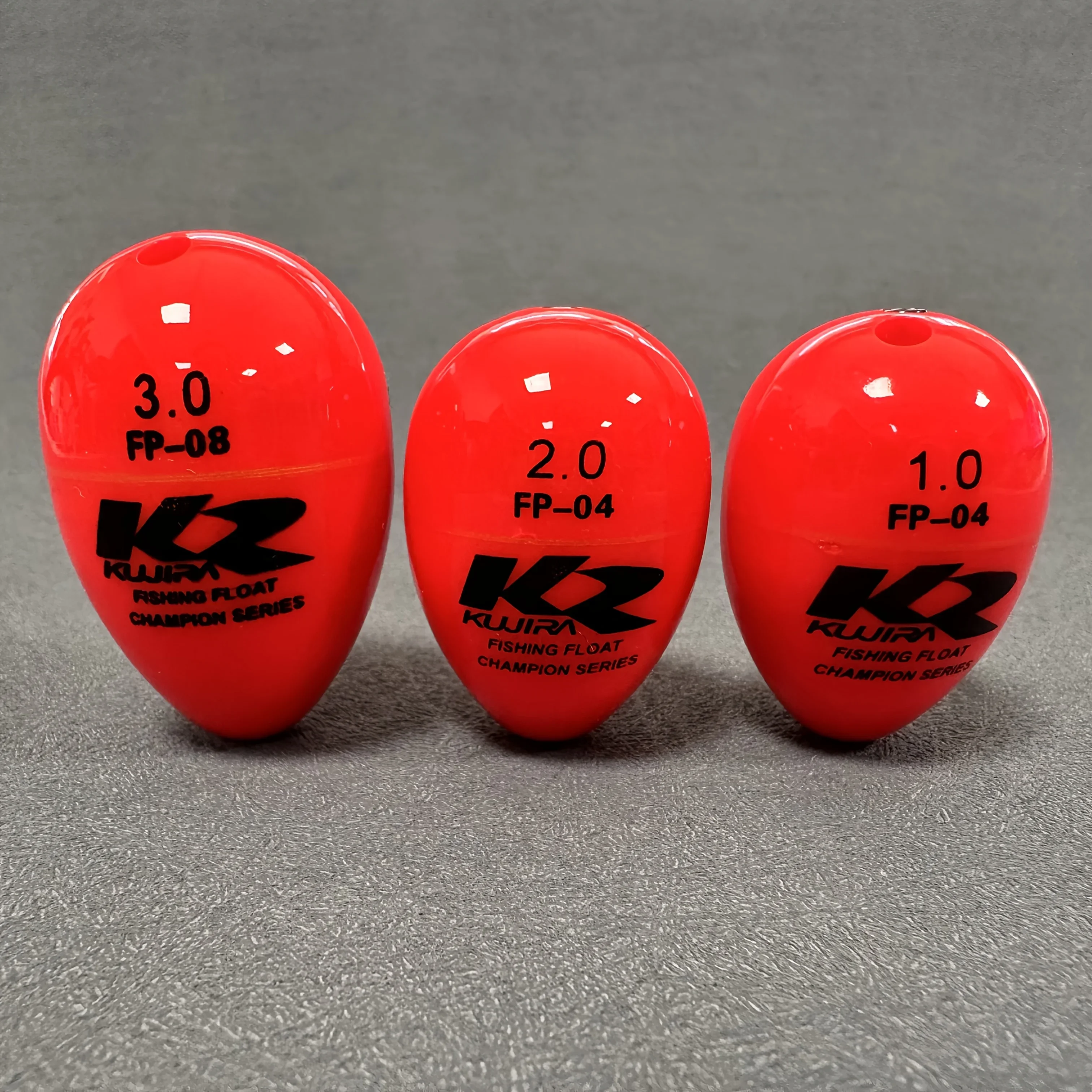 JOOYOO color rojo 7 Uds pesca en el mar fundición de larga distancia especial Po Drift súper llamativo poste flotante accesorios para peces de roca