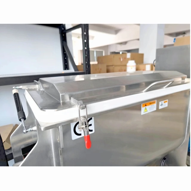 Mezcladora de Cinta Calentada Rápida de 200L 300L 520L para Aceite Comestible, Aceite de Coco, Aceite de Oliva, Mezcladora de Polvo